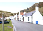 The cottage on the sea front Pennan